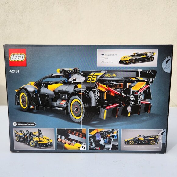 NEW LEGO Technic Bugatti Bolide Race Car Model 42151 Building Set Collectible Sp - Picture 2 of 13